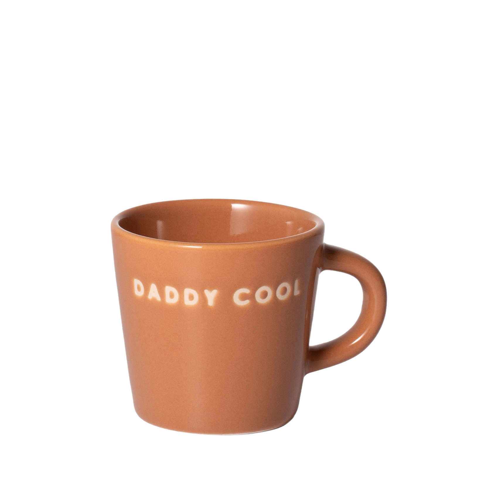 Espresso cup ceramic daddy cool terracotta 80ml*