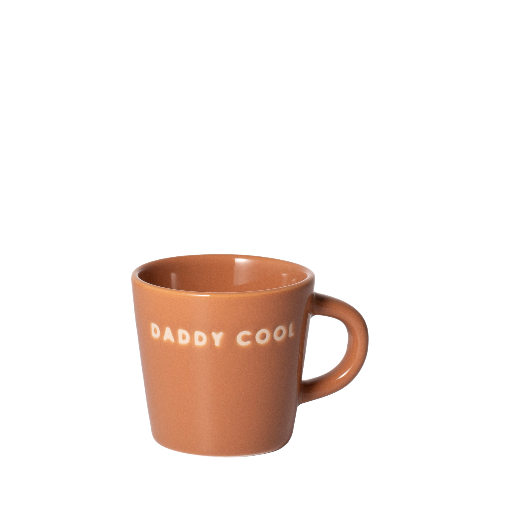 Espressotasse aus Keramik, Modell Daddy Cool Terracotta, 80 ml*