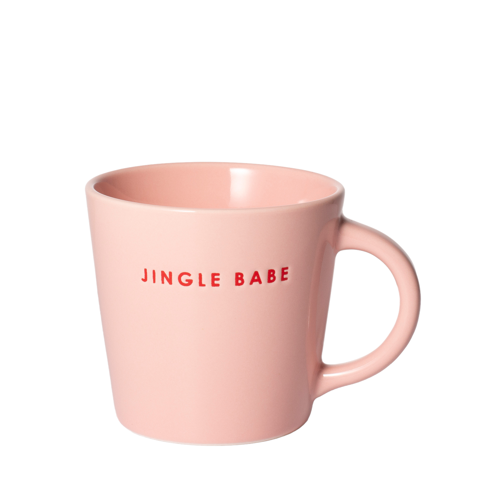 Cappuccino cup ceramic jingle babe pink 250ml*