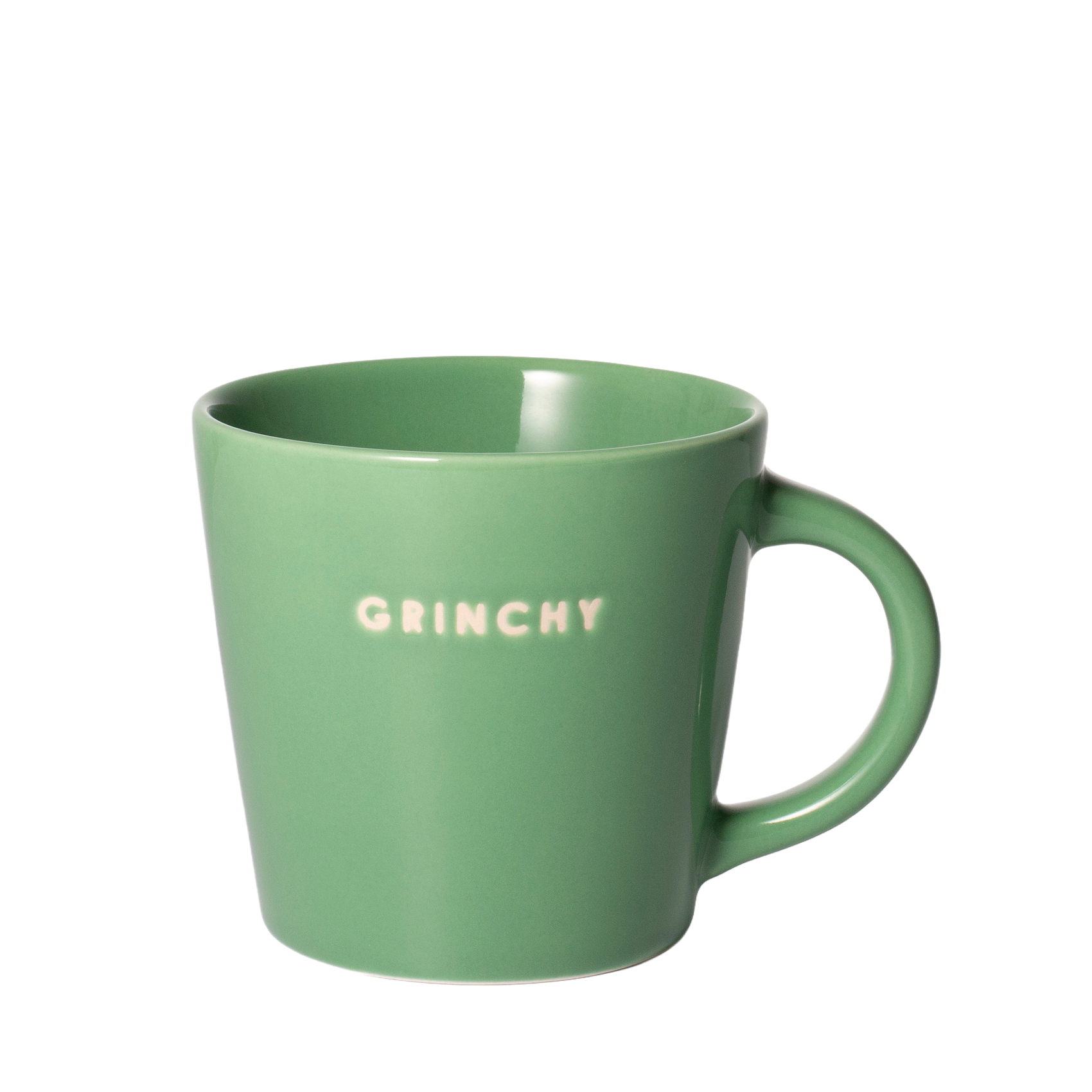 Cappuccino cup ceramic grinchy green 250ml*