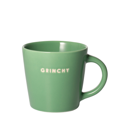 Cappuccino cup ceramic grinchy green 250ml*