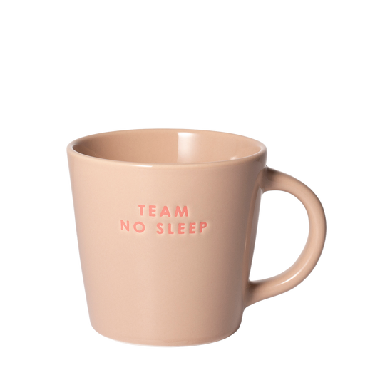 Cappuccino cup ceramic team no sleep beige 250ml*