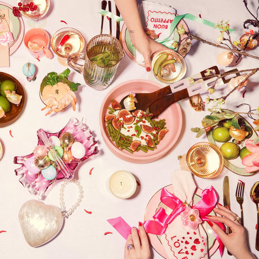 Bowl resin pink 17.5cm