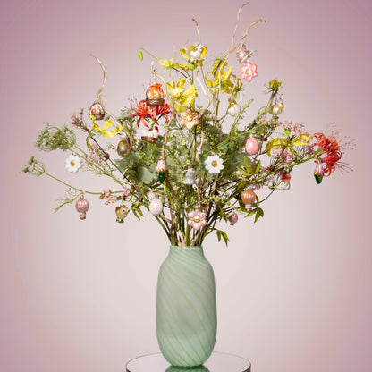 Orn glass Easter set Hidden Treasure Eggs w/box H6cm