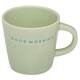 Ceramic Espresso Cup GOOD MORNING sage 80ml