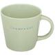 Ceramic Cappuccino Cup CHAMPAGNE sage 250ml