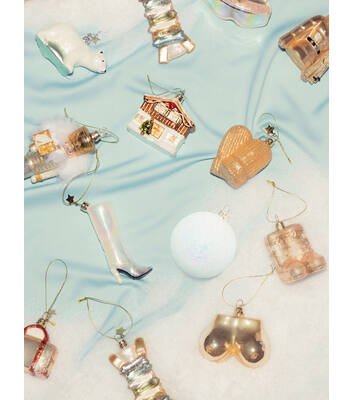 Glazen kerst decoratie hanger gouden notenkraker H16cm