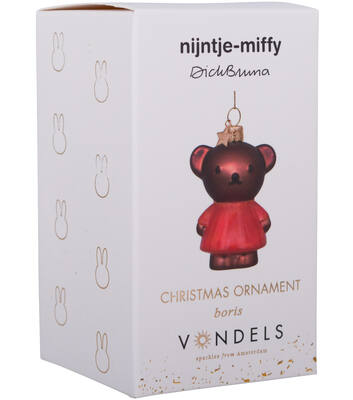 Ornament glass Nijntje/Miffy boris H8.5cm w/box