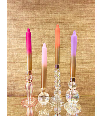 Vondels 4 luxury candles Bubblegum Rainbow