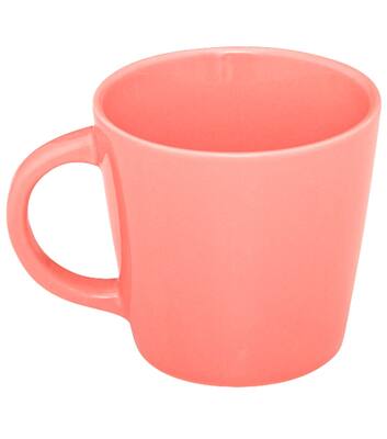 Ceramic Cappuccino Cup GOOD MORNING peach 250ml